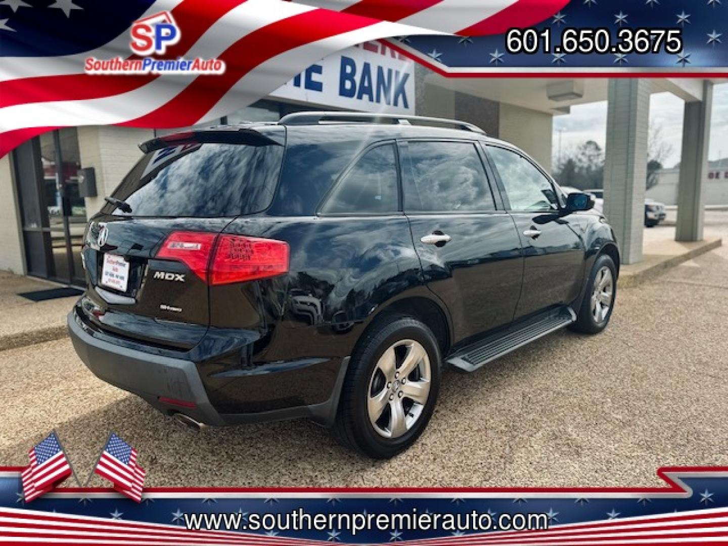 2009 BLACK ACURA MDX SPORT and ENTERTAI (2HNYD288X9H) , located at 922 W. Beacon St., Philadelphia, MS, 39350, (601) 650-3675, 32.770447, -89.127151 - Photo#5